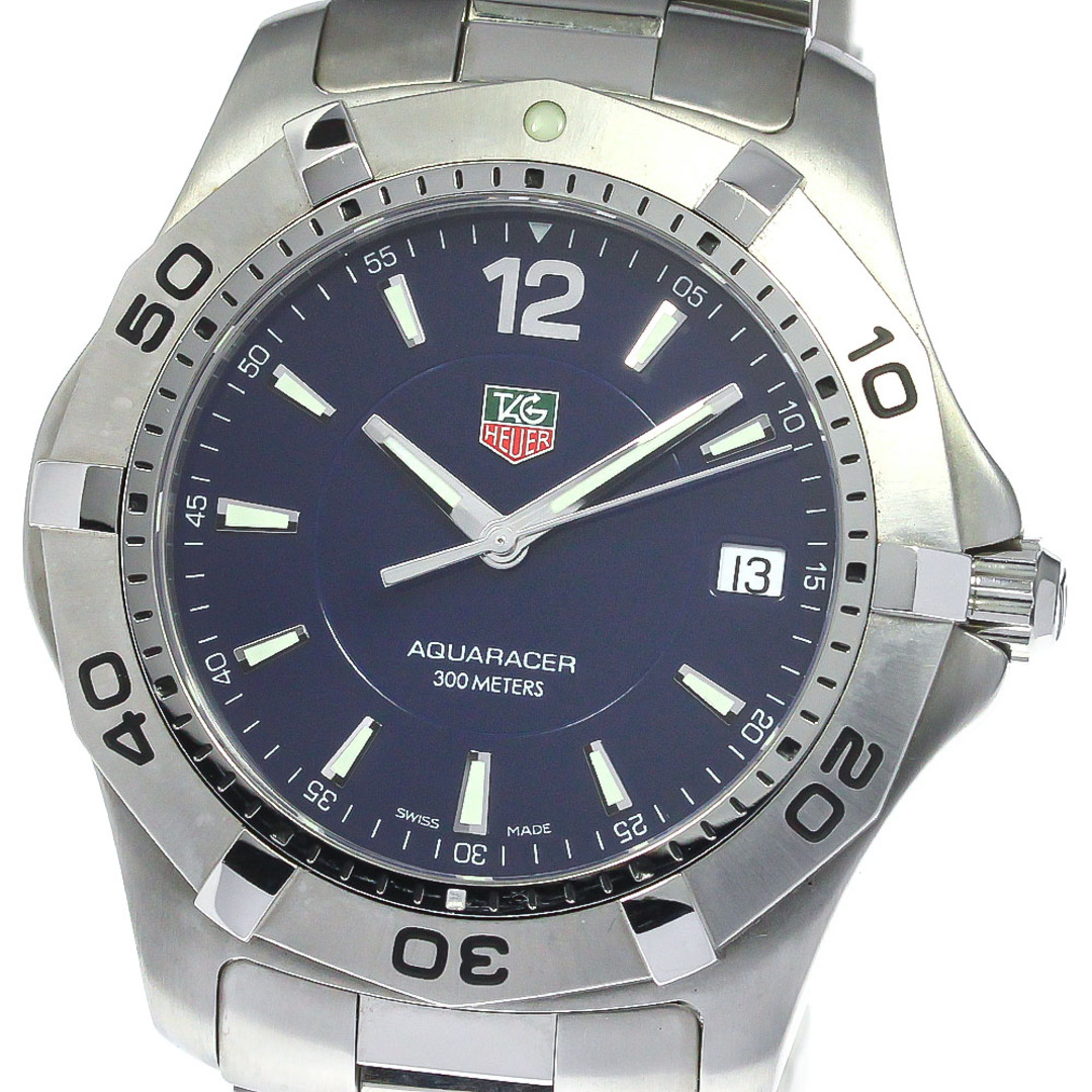 タグホイヤー TAG HEUER WAF1113 アクアレーサー デイト クォーツ メンズ _774093