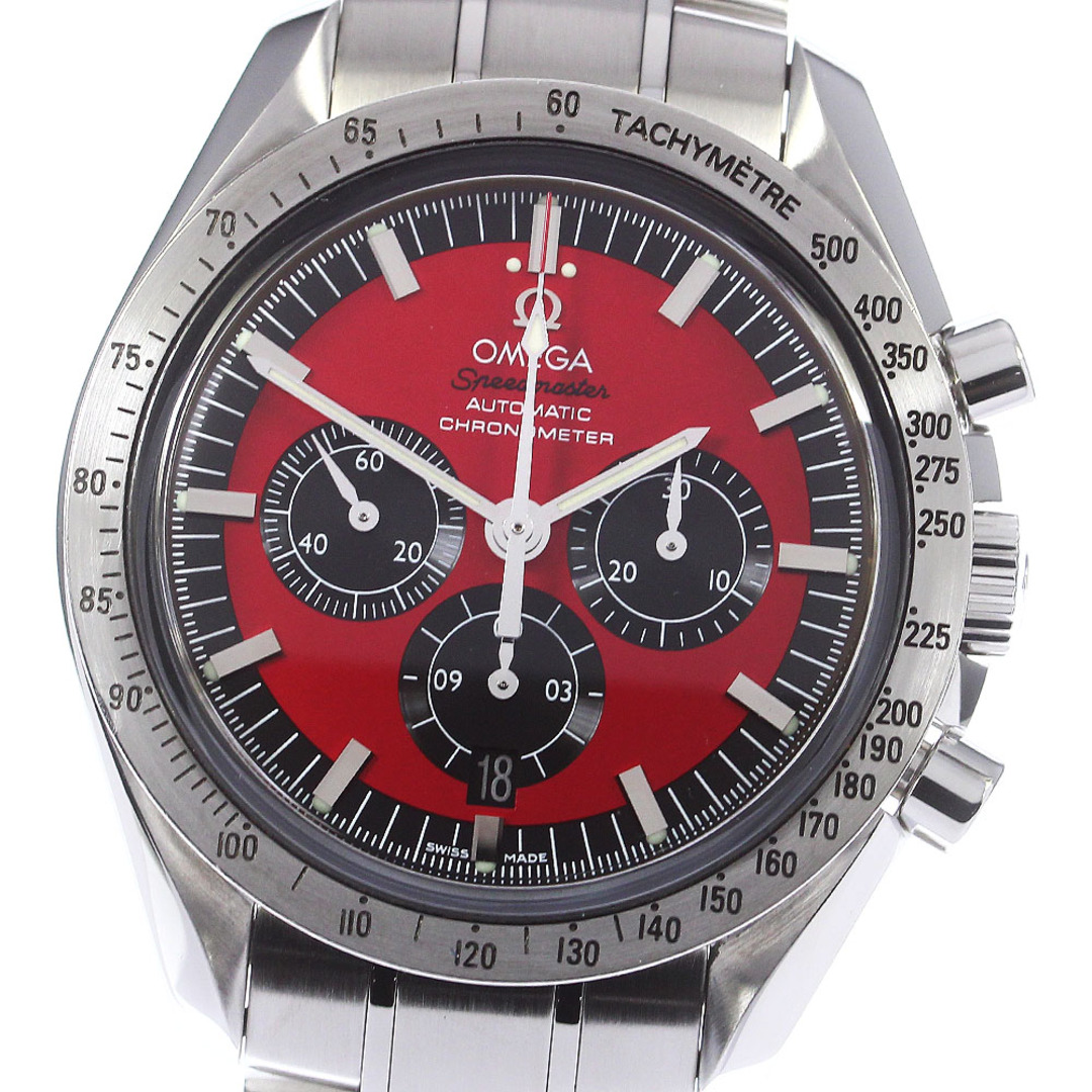 OMEGA(オメガ)のオメガ OMEGA 3506.61 スピードマスター シューマッハ レジェンド クロノグラフ cal.3301B 自動巻き メンズ 美品 _772709 メンズの時計(腕時計(アナログ))の商品写真