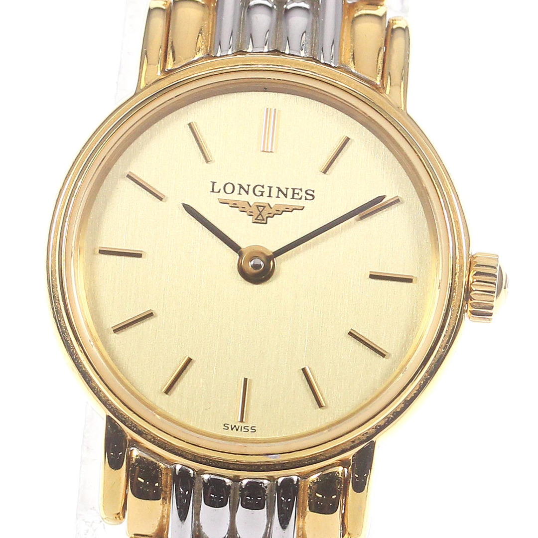 ロンジン LONGINES L4.219.2 プレサンス クォーツ メンズ 良品 保証書付き_772816