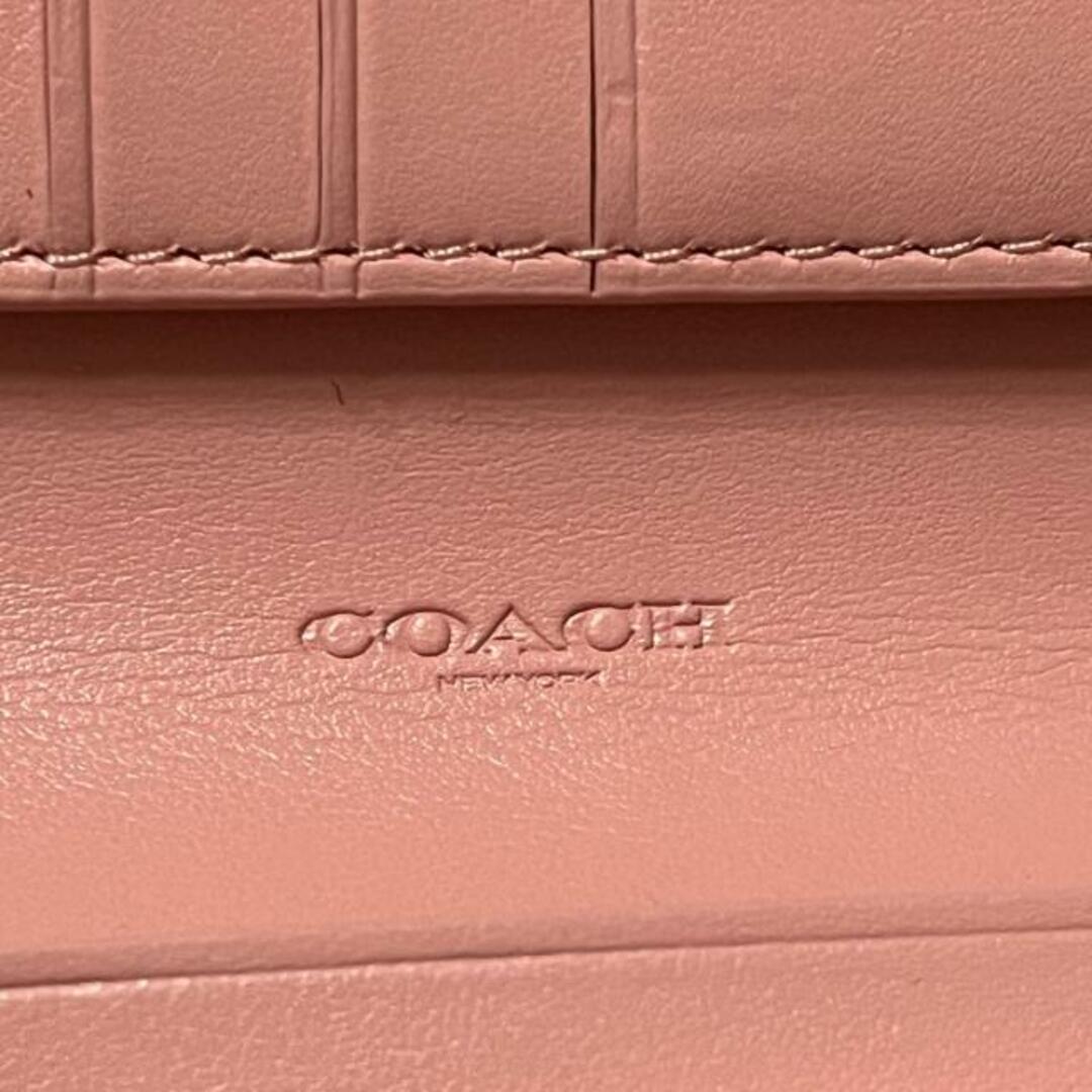 COACH(コーチ)のコーチ 長財布美品  スキニー 68399 ピンク レディースのファッション小物(財布)の商品写真
