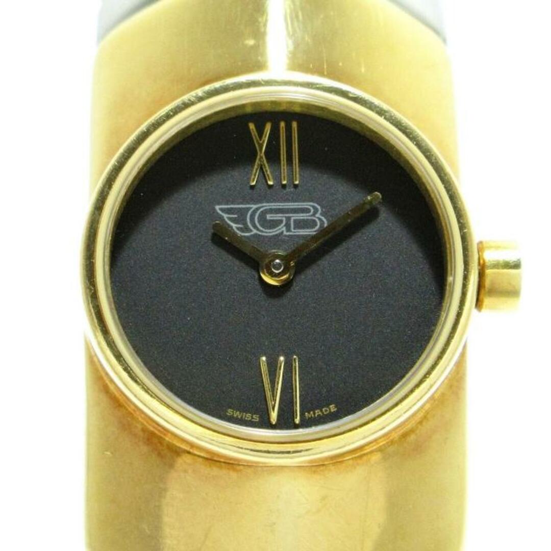 ジャンニブルガリ 腕時計 パレンテシス 黒