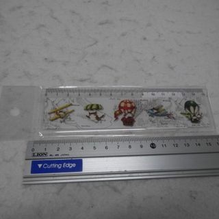 新品　アクリル定規　気球　文房具　クリア　ジタン　わちふぃーるど　ダヤン　猫(その他)