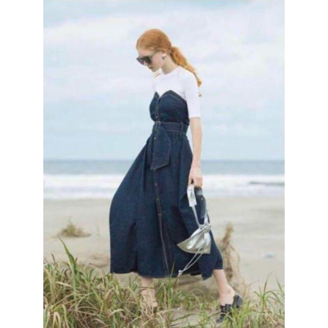 ameri vintage　denim unify dressデニムワンピース