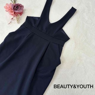 ビューティアンドユースユナイテッドアローズ(BEAUTY&YOUTH UNITED ARROWS)の【BEAUTY&YOUTH】ミニワンピース　サロペット　カジュアル(サロペット/オーバーオール)