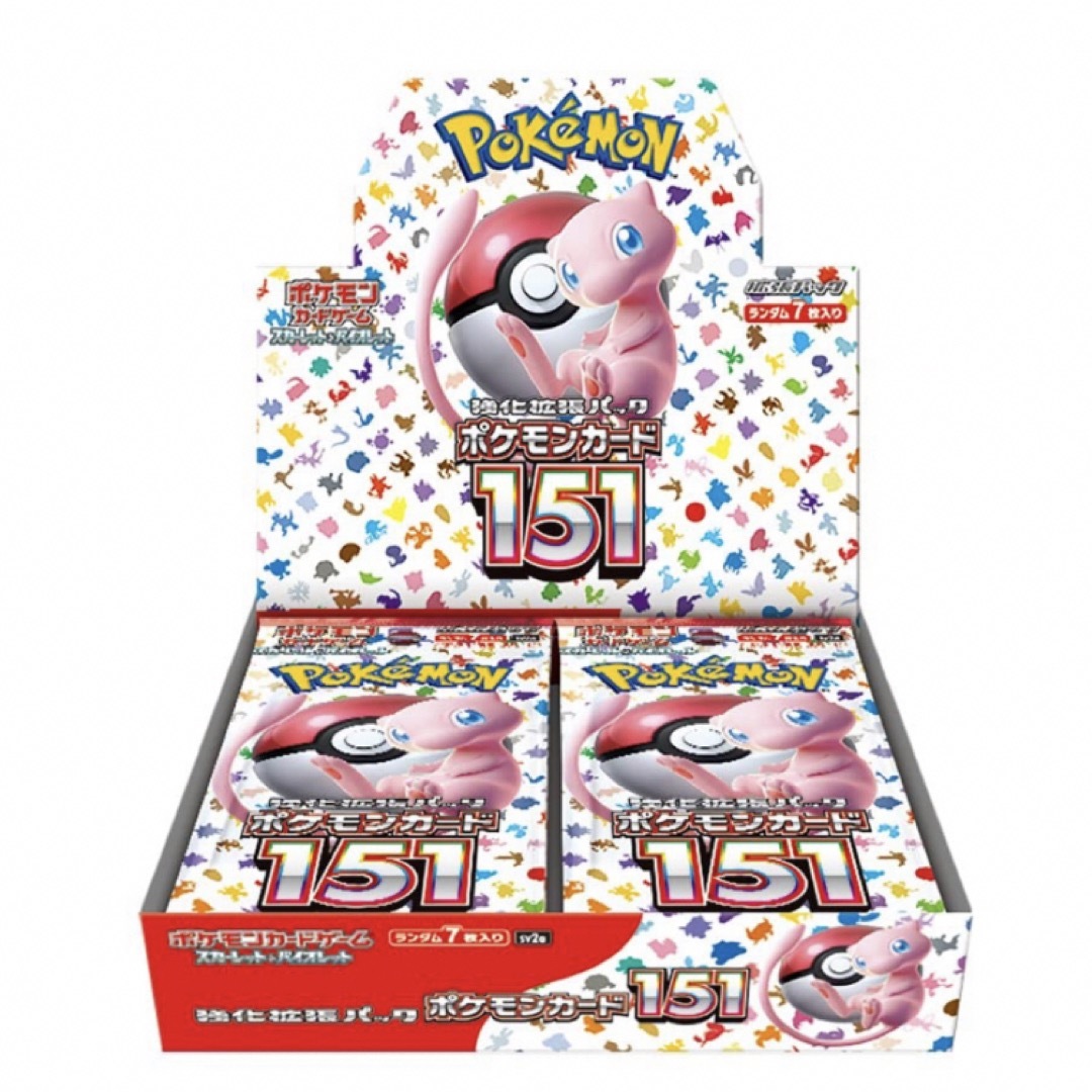 ポケモンカード 151BOXシュリンク付き