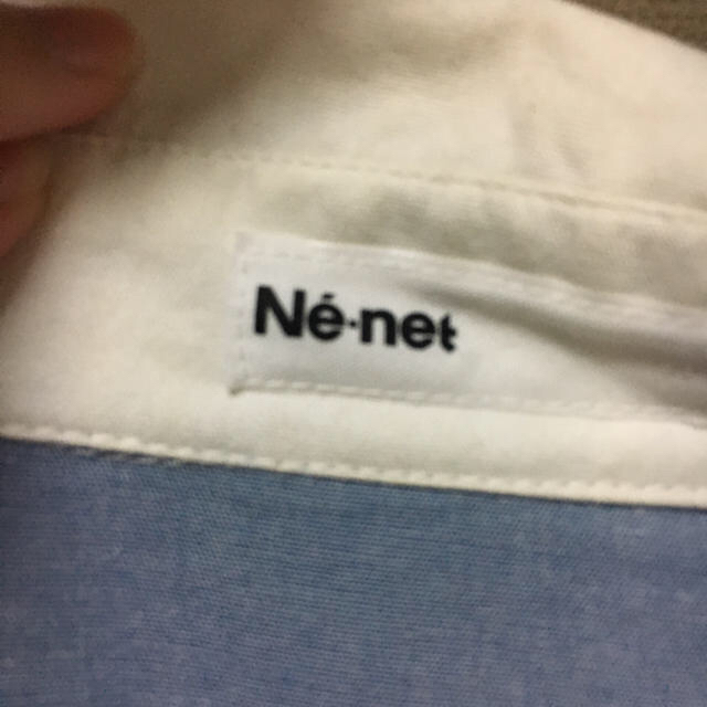 Ne-net(ネネット)のネネット ワンピース デニム はやしやさん シャツワンピ レディースのワンピース(ロングワンピース/マキシワンピース)の商品写真