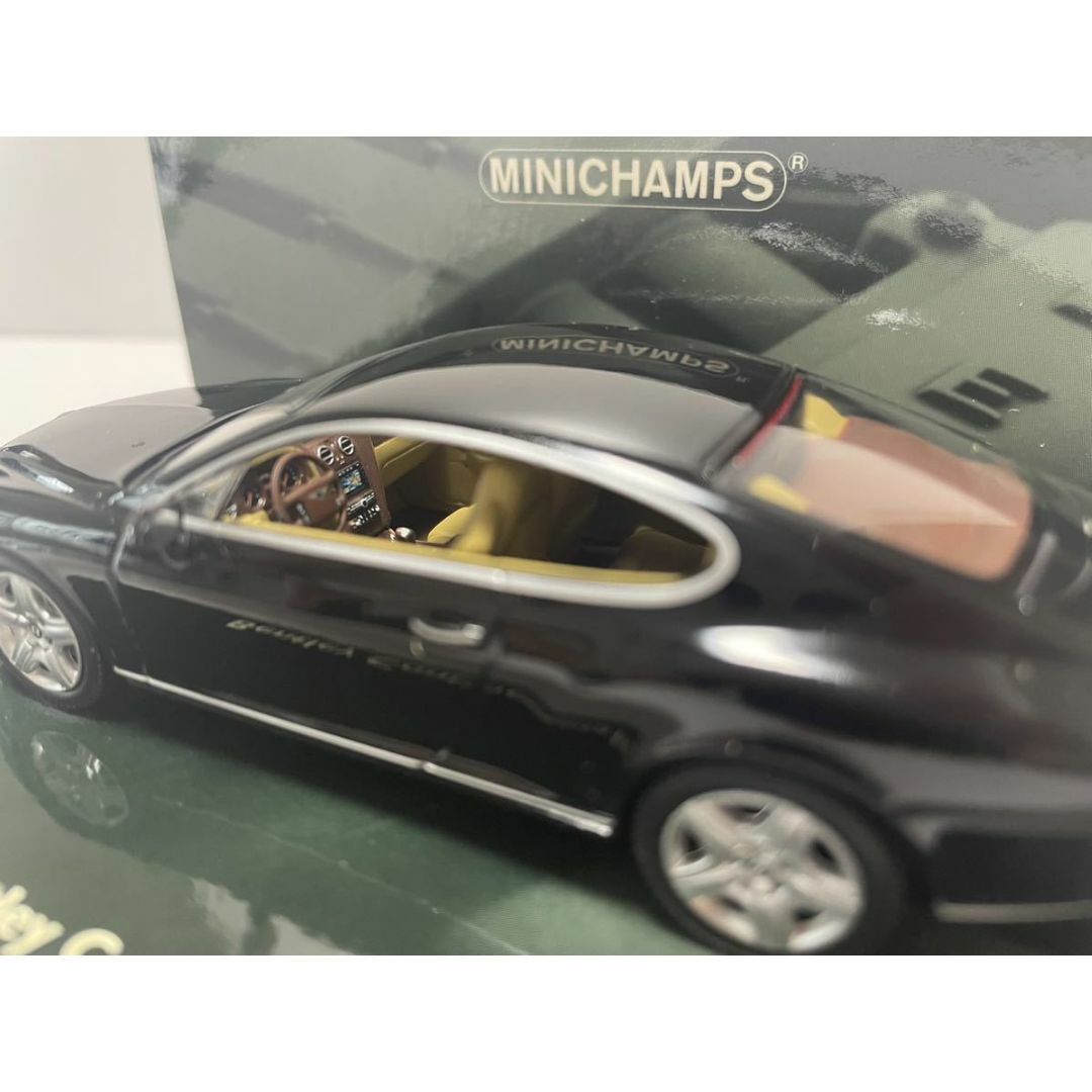 ミニチャンプス 1/43 ベントレー コンチネンタル GT 2003 ブラック 5