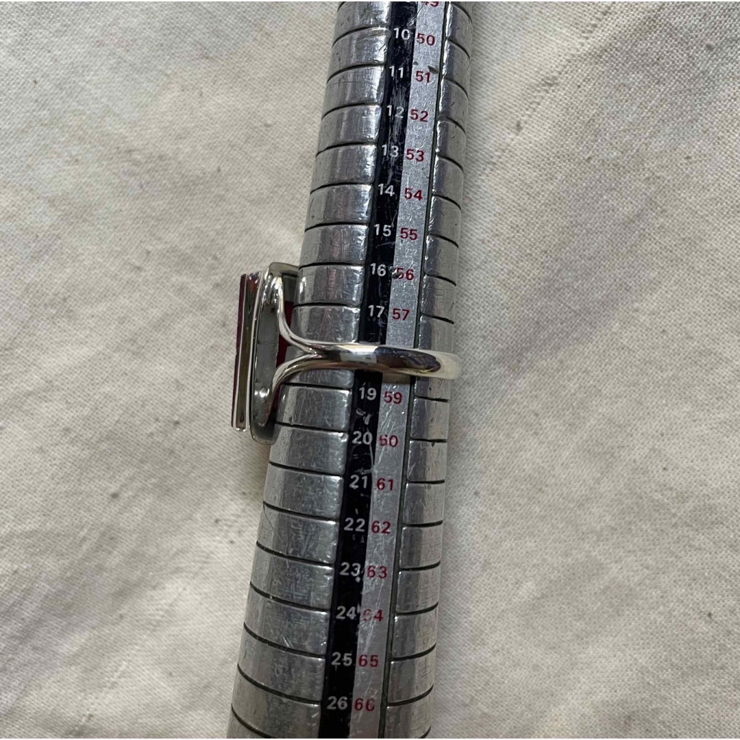大粒天然ルビーギフトリングSILVERシルバー925 宝石指輪18号 大粒天然ルビーギフトリングSILVERシルバー925 宝石指輪18号