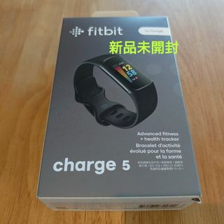 【新品】Fitbit CHARGE5 BLACK(その他)