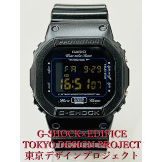 ジーショック(G-SHOCK)のG-SHOCK×EDIFICE 東京プロジェクト DW-5600BC-1AJR(腕時計(デジタル))