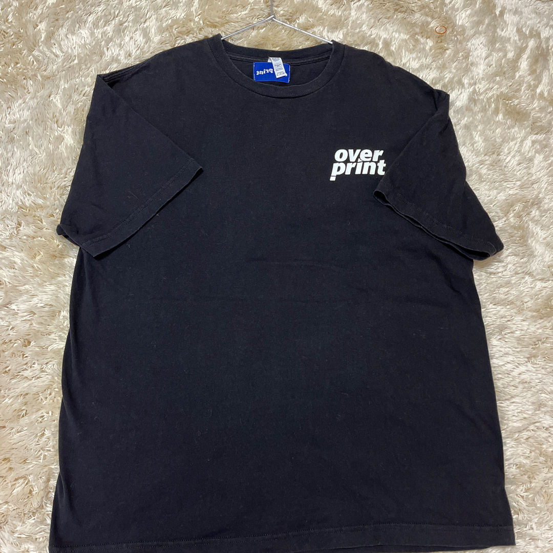 over print 50000人follower 記念POP tee Lサイズ メンズのトップス(Tシャツ/カットソー(半袖/袖なし))の商品写真