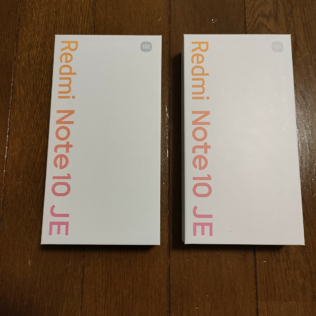 2個★未使用★xiaomi redmi note 10 je グラファイトグレー