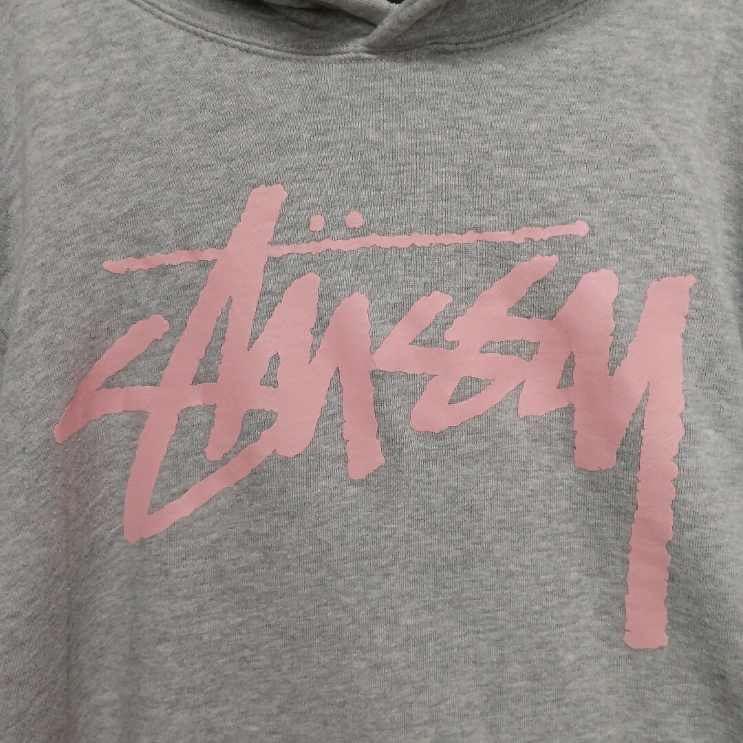 STUSSY ステューシー メンズ パーカー グレー M ストリート