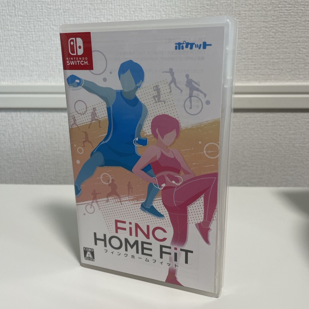 任天堂(ニンテンドウ)のFiNC HOME FiT（フィンクホームフィット） Switch エンタメ/ホビーのゲームソフト/ゲーム機本体(家庭用ゲームソフト)の商品写真