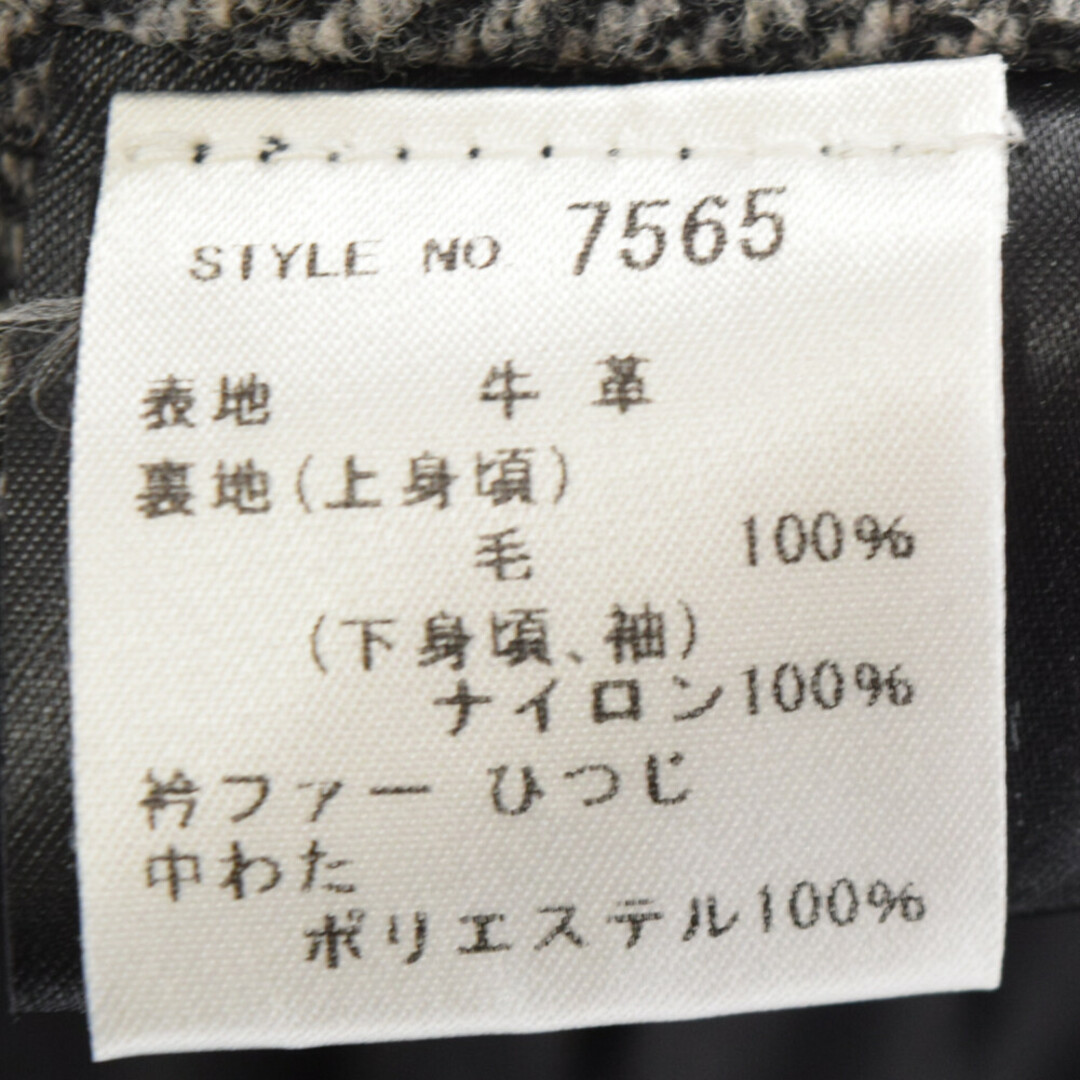 schott(ショット)のSCHOTT ショット 90TH ANNIVERSARY PERFECTO JACKET ファー付ダブルライダースジャケット ブラック 7565 メンズのジャケット/アウター(ライダースジャケット)の商品写真