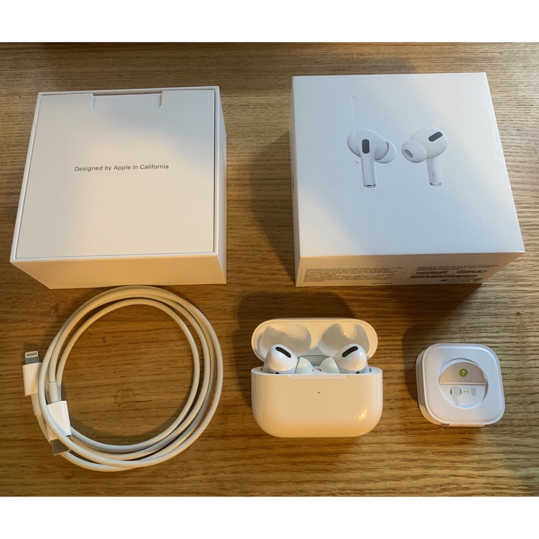 Apple - 正規品 AirPods Pro MWP22J/A 箱付き 付属品付きの通販 by