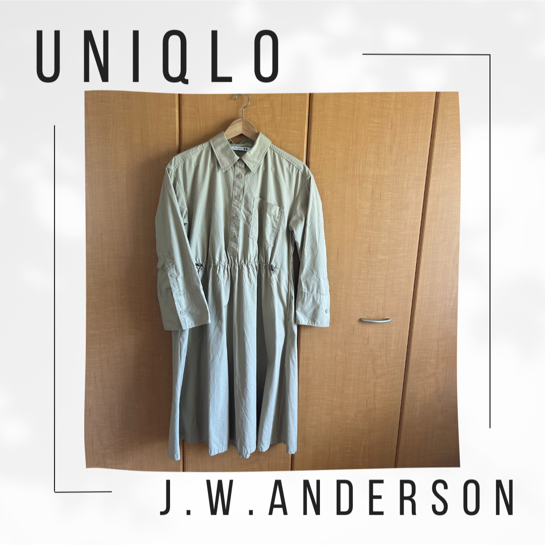 UNIQLO(ユニクロ)のユニクロ J.W.ANDERSON ワンピース レディースのワンピース(ひざ丈ワンピース)の商品写真