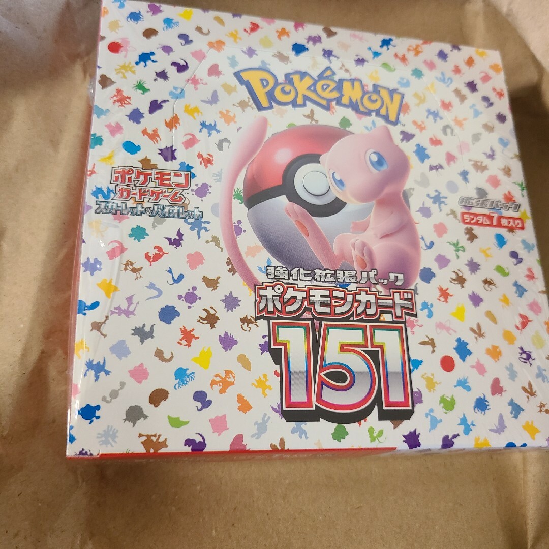 ポケモンカード151 1BOX シュリンク付き