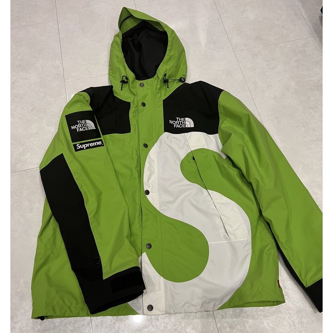 supreme north face パーカー S