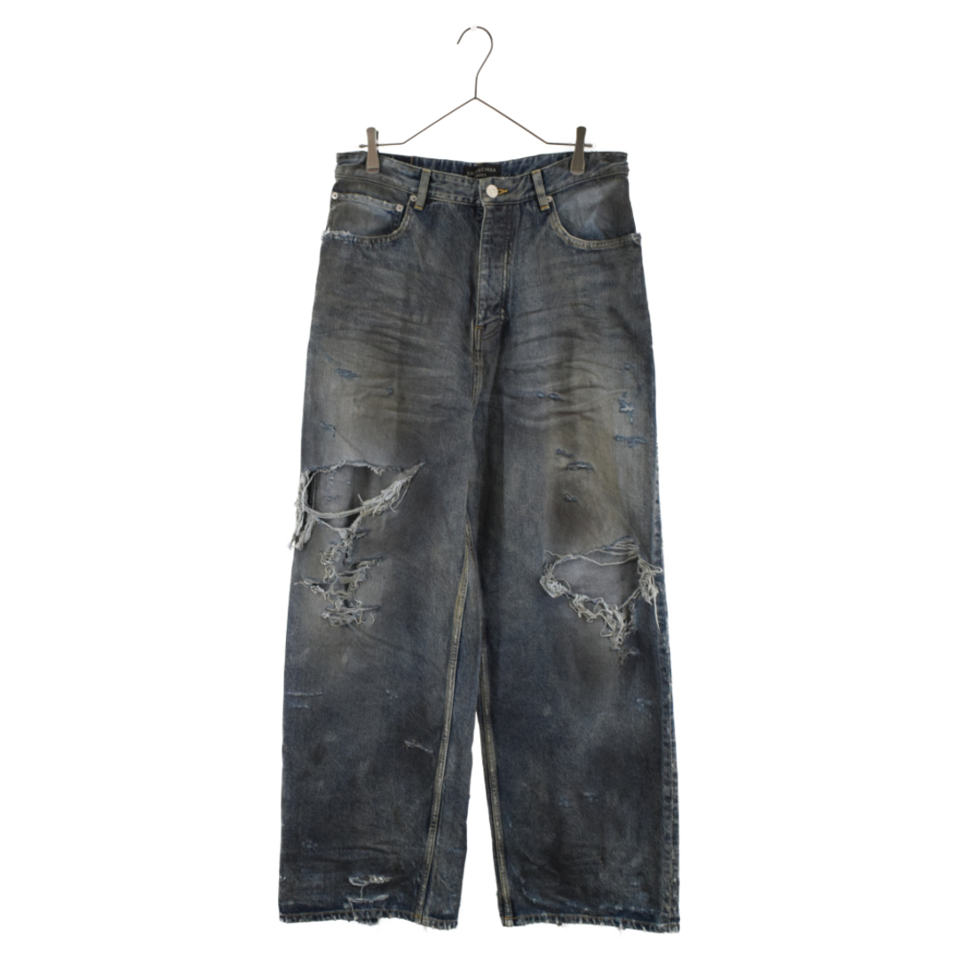 Balenciaga - BALENCIAGA バレンシアガ 23SS BAGGY PANTS ダメージ加工