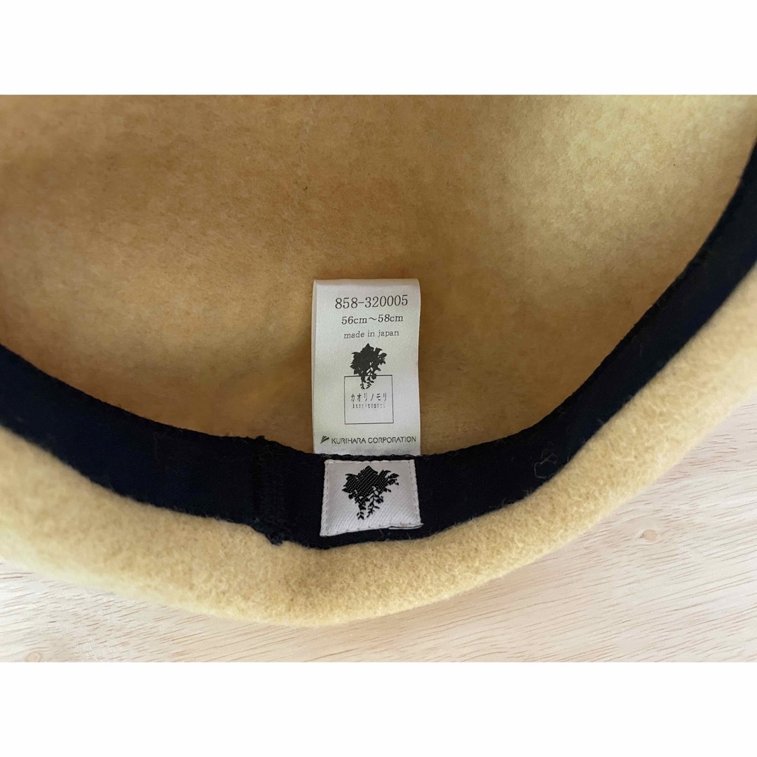 カオリノモリ(カオリノモリ)のベレー帽　カオリノモリ レディースの帽子(ハンチング/ベレー帽)の商品写真