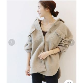 プラージュ Check シャギージャケット