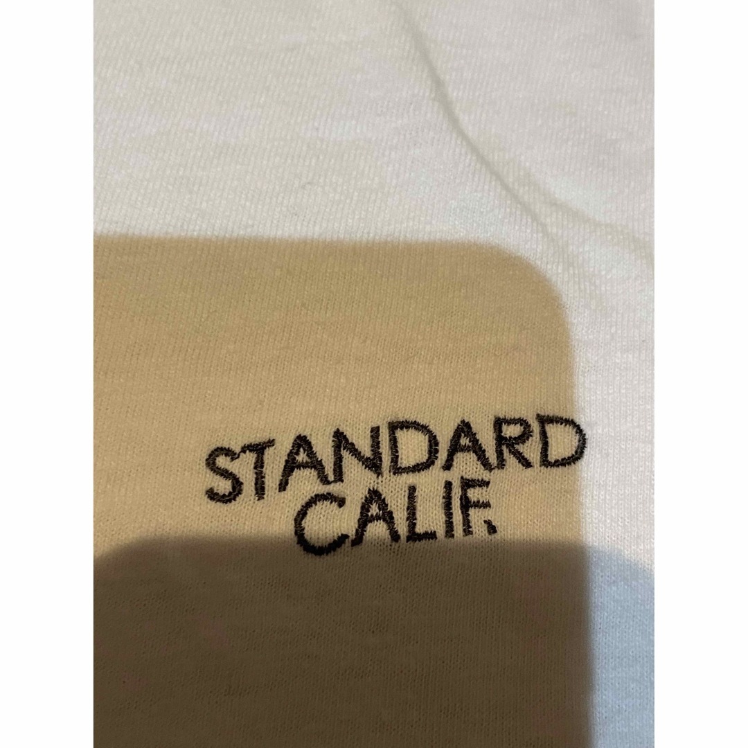 STANDARD CALIFORNIA(スタンダードカリフォルニア)の【大人気‼️】 スタンダードカリフォルニア　スモールロゴ　Tシャツ　Lサイズ メンズのトップス(Tシャツ/カットソー(半袖/袖なし))の商品写真