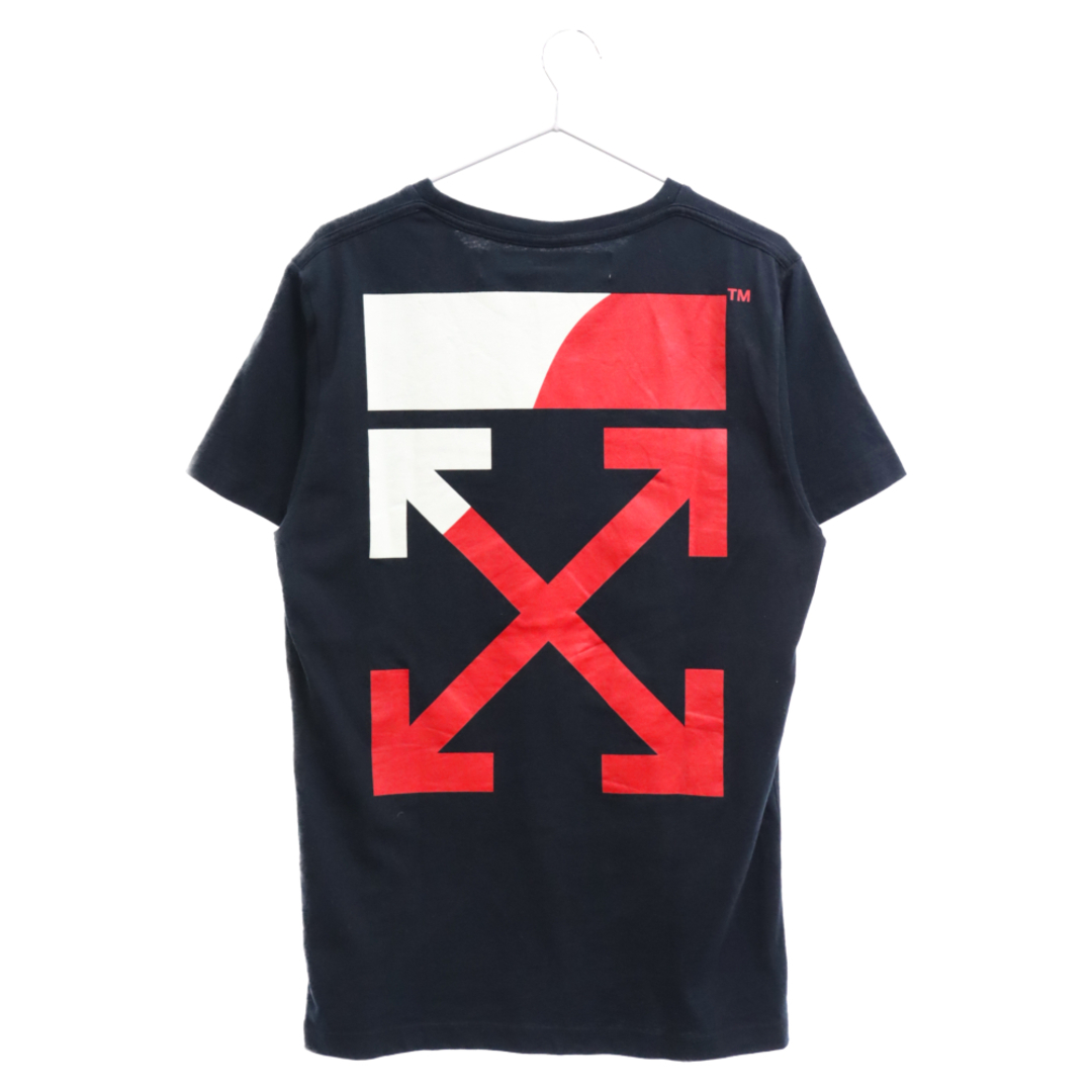 OFF-WHITE オフホワイト 19SS SPLIT LOGO S/S SLIM TEE スプリットロゴプリント半袖Tシャツ クルーネックカットソー  ブラック OMAA027S19185006 | フリマアプリ ラクマ