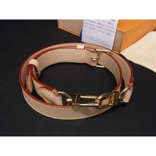 ルイヴィトン(LOUIS VUITTON)の■新品■未使用■ LOUIS VUITTON ルイヴィトン J14103  バッグ用 ショルダーストラップ レディース メンズ ライトブラウン系 AP7983 (その他)