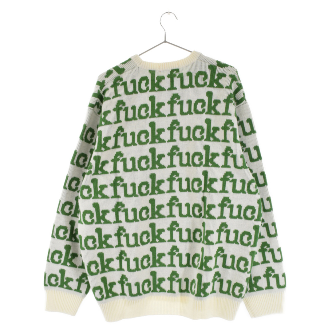 シュプリーム 22SS Fuck Sweater クルーネックニット メンズ S