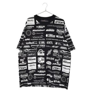 ルイヴィトン 19AW バックフラワー ロゴ プリント Tシャツ XXL ブロン