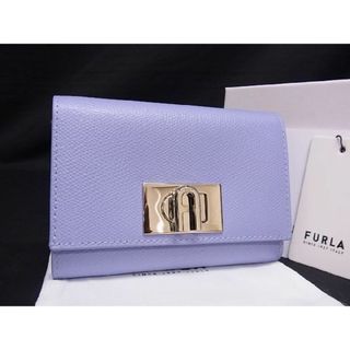 フルラ(Furla)の■新品■未使用■ FURLA フルラ レザー 三つ折り ウォレット 財布 レディース パープル系 AR4096 (財布)