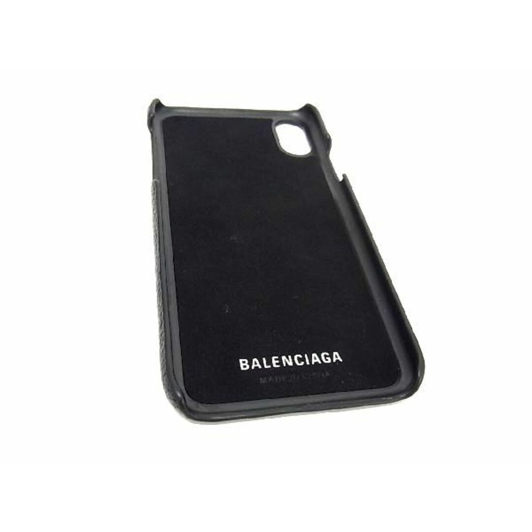 バレンシアガBALENCIAGAスマホケースiPhone X/XS 手帳型レザー