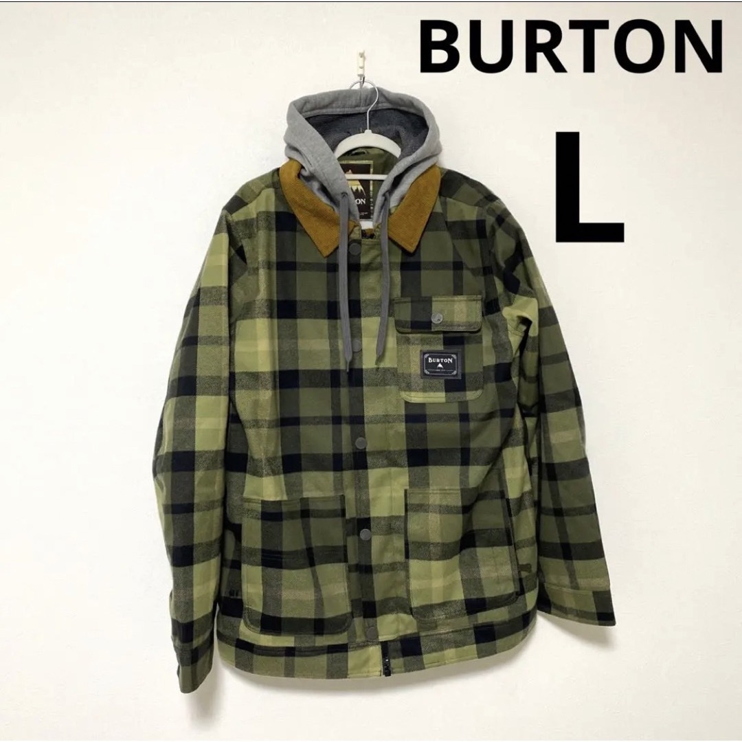 【L】BURTON スノーボードウエア ネルチェック