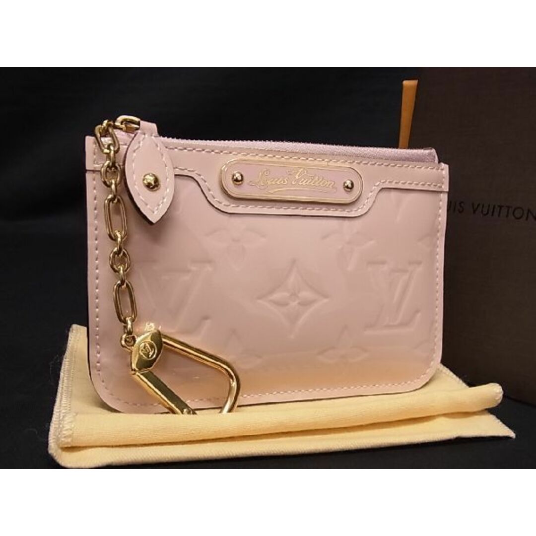 LOUIS VUITTON(ルイヴィトン)の■極美品■ LOUIS VUITTON ルイヴィトン M61286 モノグラムヴェルニ ポシェット クレNM コインケース コインパース ピンク系AP7982  レディースのファッション小物(財布)の商品写真