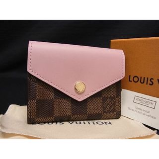 ルイヴィトン(LOUIS VUITTON)の ■極美品■ LOUIS VUITTON ルイヴィトン N60167 ダミエ ポルトフォイユ ゾエ 三つ折り ウォレット 財布 レディース ブラウン系 AQ4384 (財布)