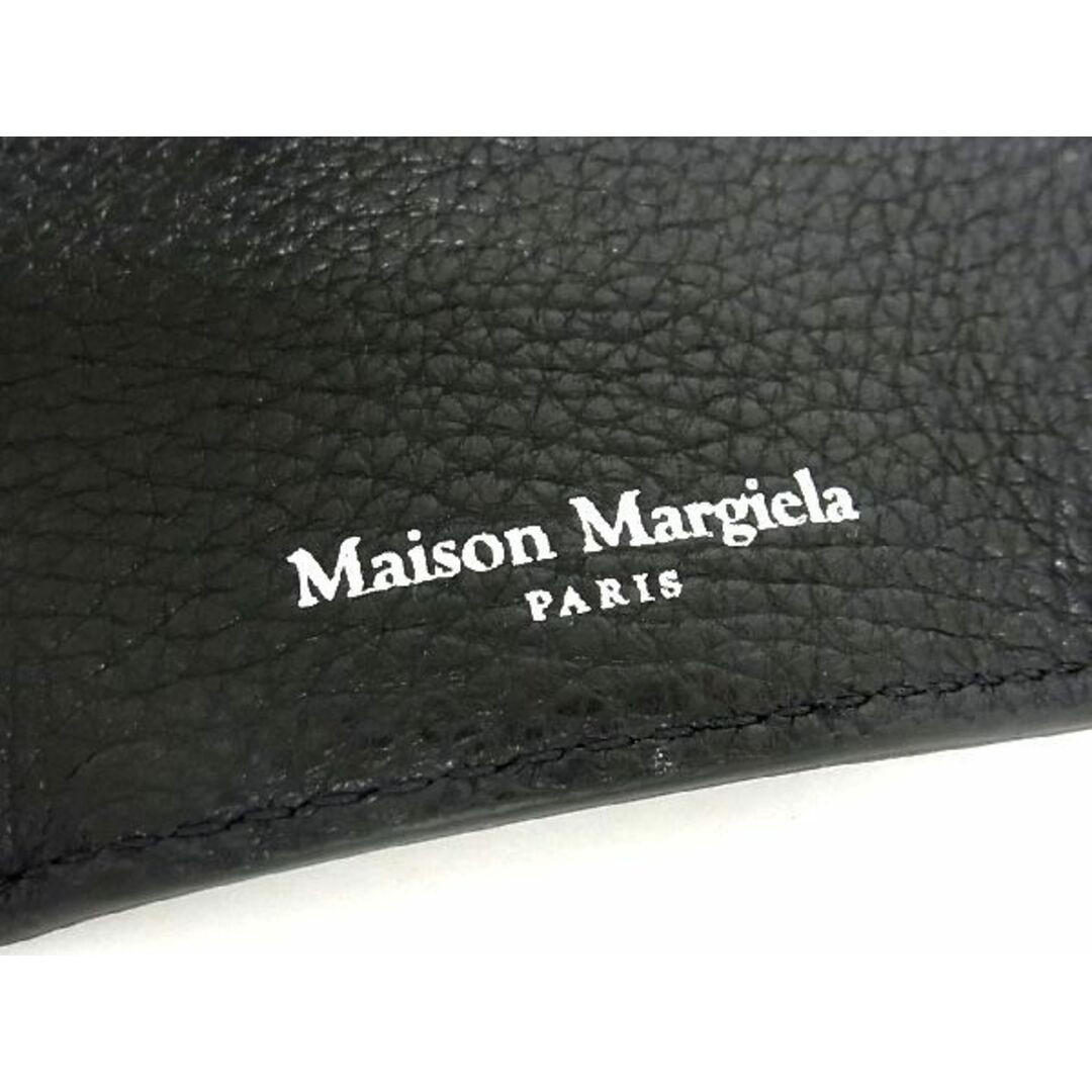 Maison Martin Margiela(マルタンマルジェラ)の■新品■未使用■ Maison Margiela メゾン マルジェラ レザー 三つ折り 財布 ミニウォレット レディース ブラック系 AQ3691  レディースのファッション小物(その他)の商品写真