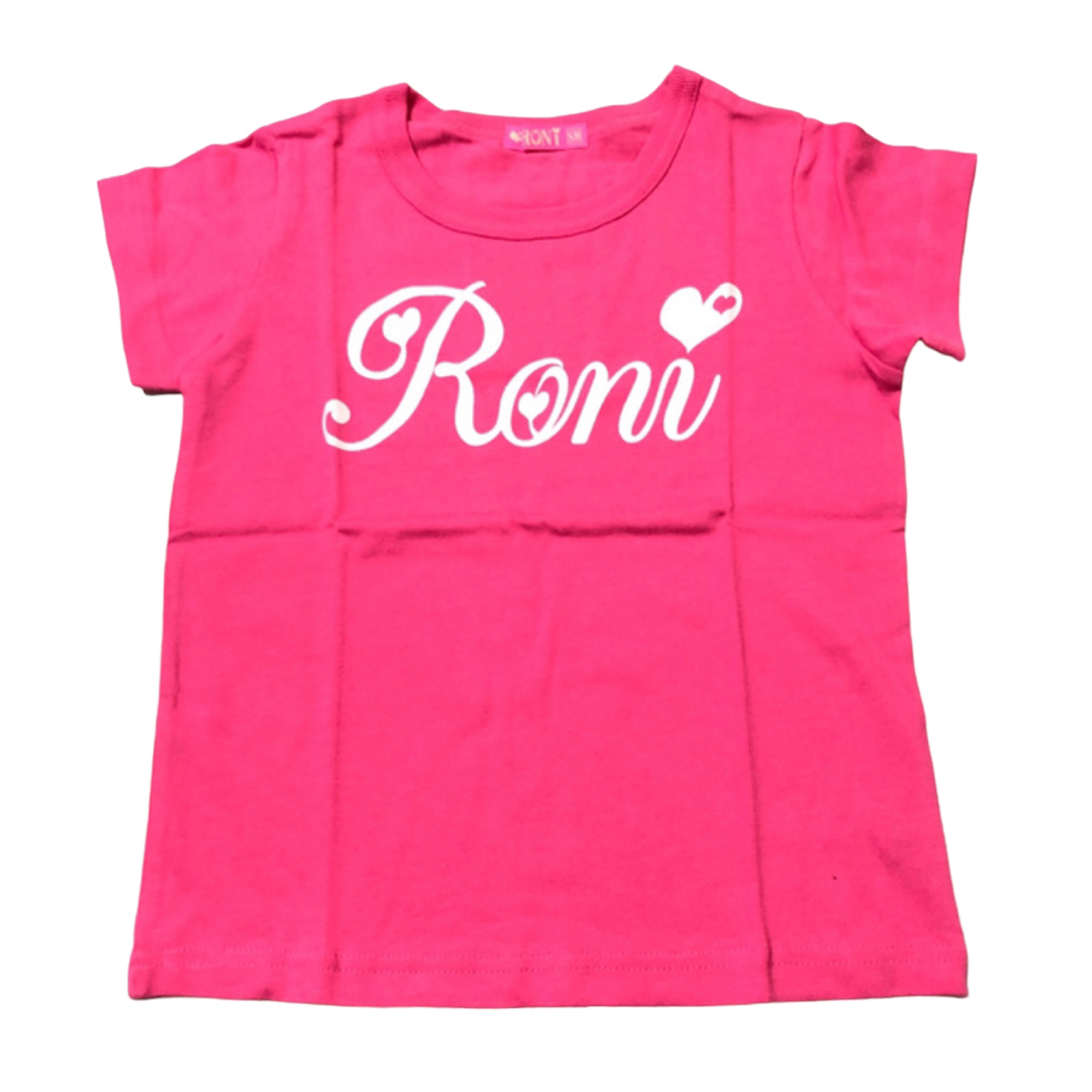 RONI(ロニィ)のAK102 RONI 半袖Tシャツ3枚セット(巾着付き) キッズ/ベビー/マタニティのキッズ服女の子用(90cm~)(Tシャツ/カットソー)の商品写真