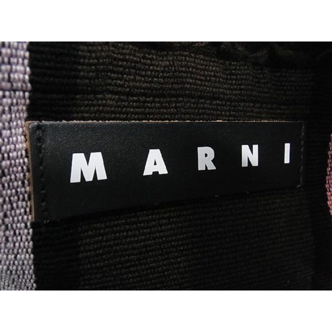 Marni(マルニ)の■新品■未使用■ MARNI マルニ ハンモック ポリエステル トートバッグ ショルダー レディース ピンク系×ブラウン系 BE4311  レディースのバッグ(その他)の商品写真