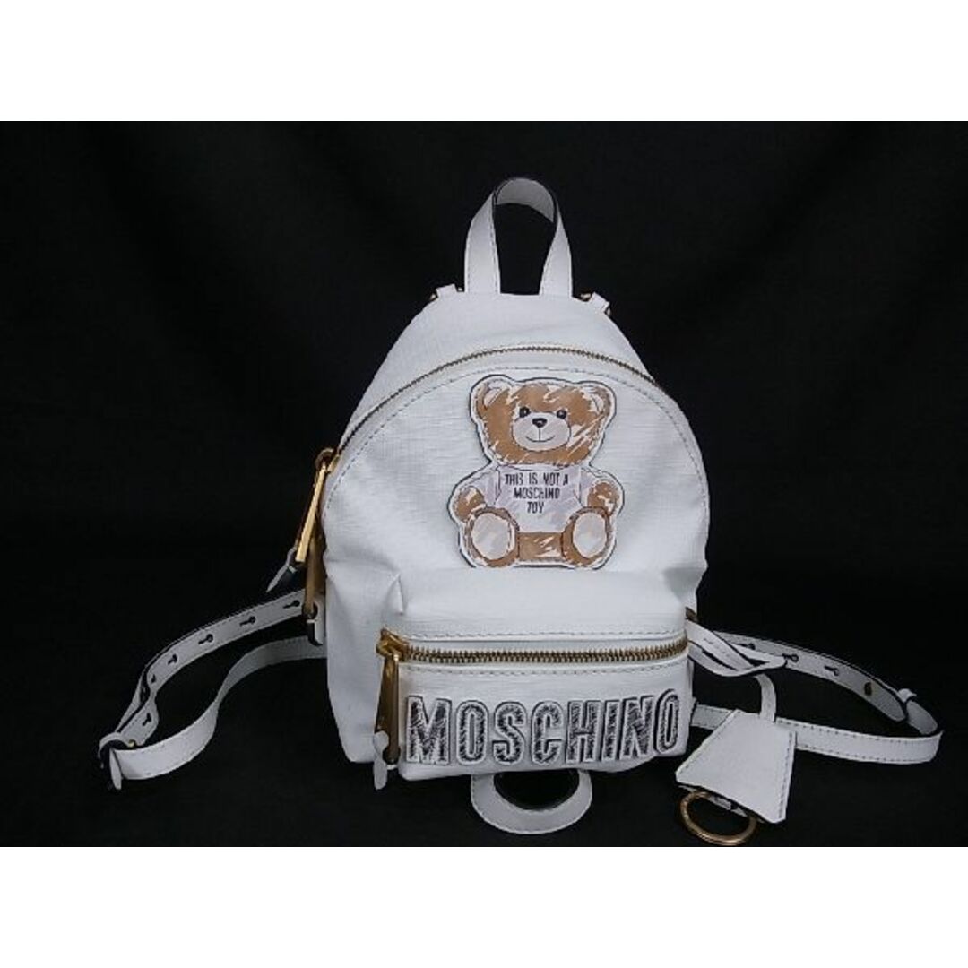 MOSCHINO - □新品□未使用□ MOSCHINO モスキーノ PVC×レザー ベア