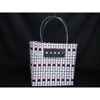□新品同様□ MARNI マルニ フラワーカフェ ピクニック PVC トート