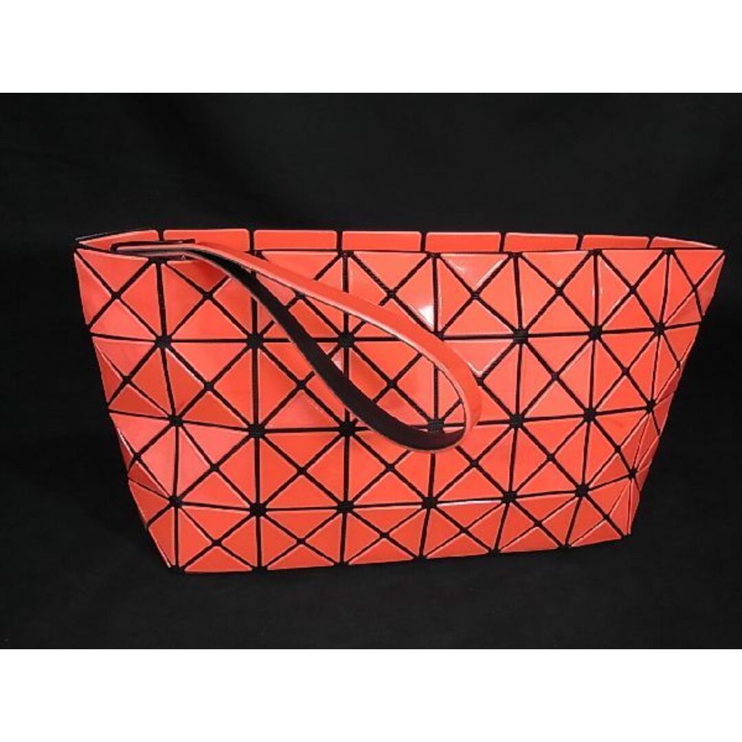 ■極美品■ BAO BAO ISSEY MIYAKE バオバオイッセイミヤケ PVC クラッチバッグセカンドバッグ レッド系 AR5437極美品