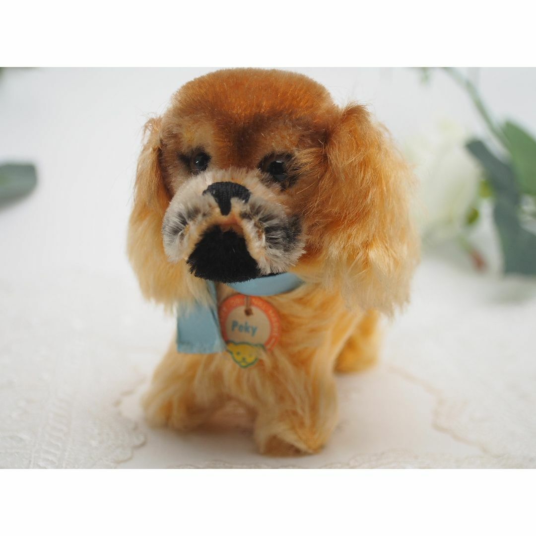 シュタイフ★Pekinese Peky 10cm オールID's完品★ペキニーズ 2