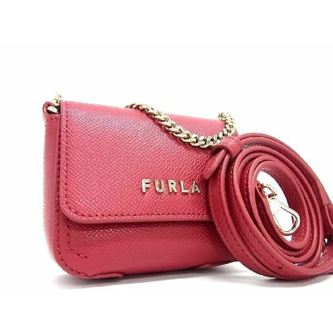 □新品□未使用□ FURLA フルラ レザー 2WAY クロスボディ ショルダー ...