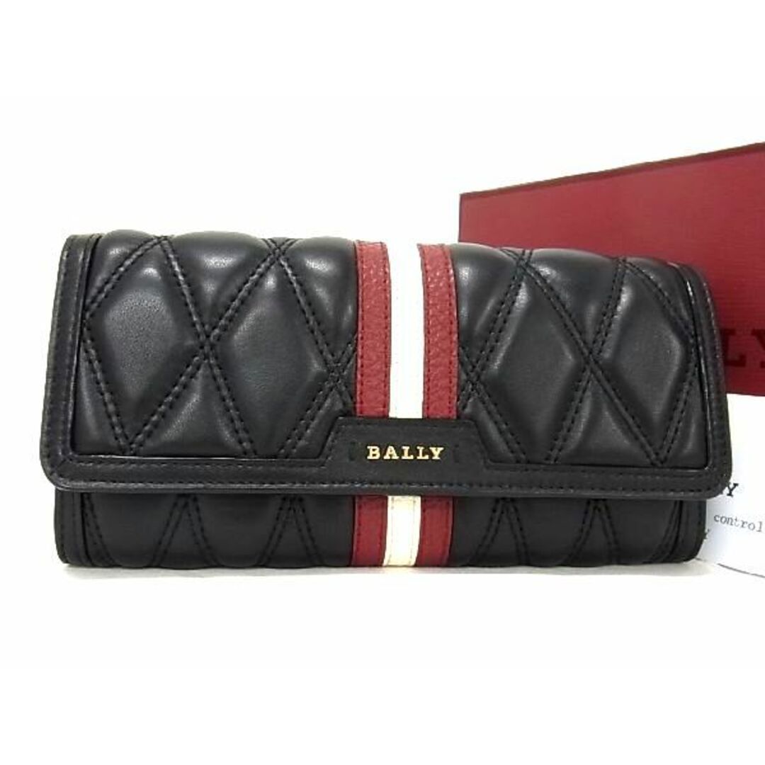 □新品□未使用□ BALLY バリー レザー 二つ折り ステッチ ウォレット