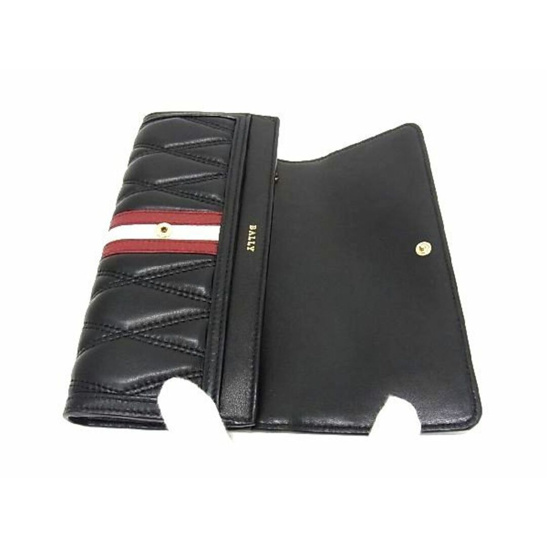 □新品□未使用□ BALLY バリー レザー 二つ折り ステッチ ウォレット