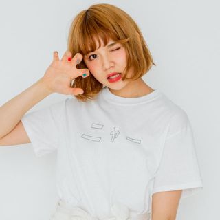 メリージェニー(merry jenny)のmerry jenny ニャーTシャツ(Tシャツ(半袖/袖なし))