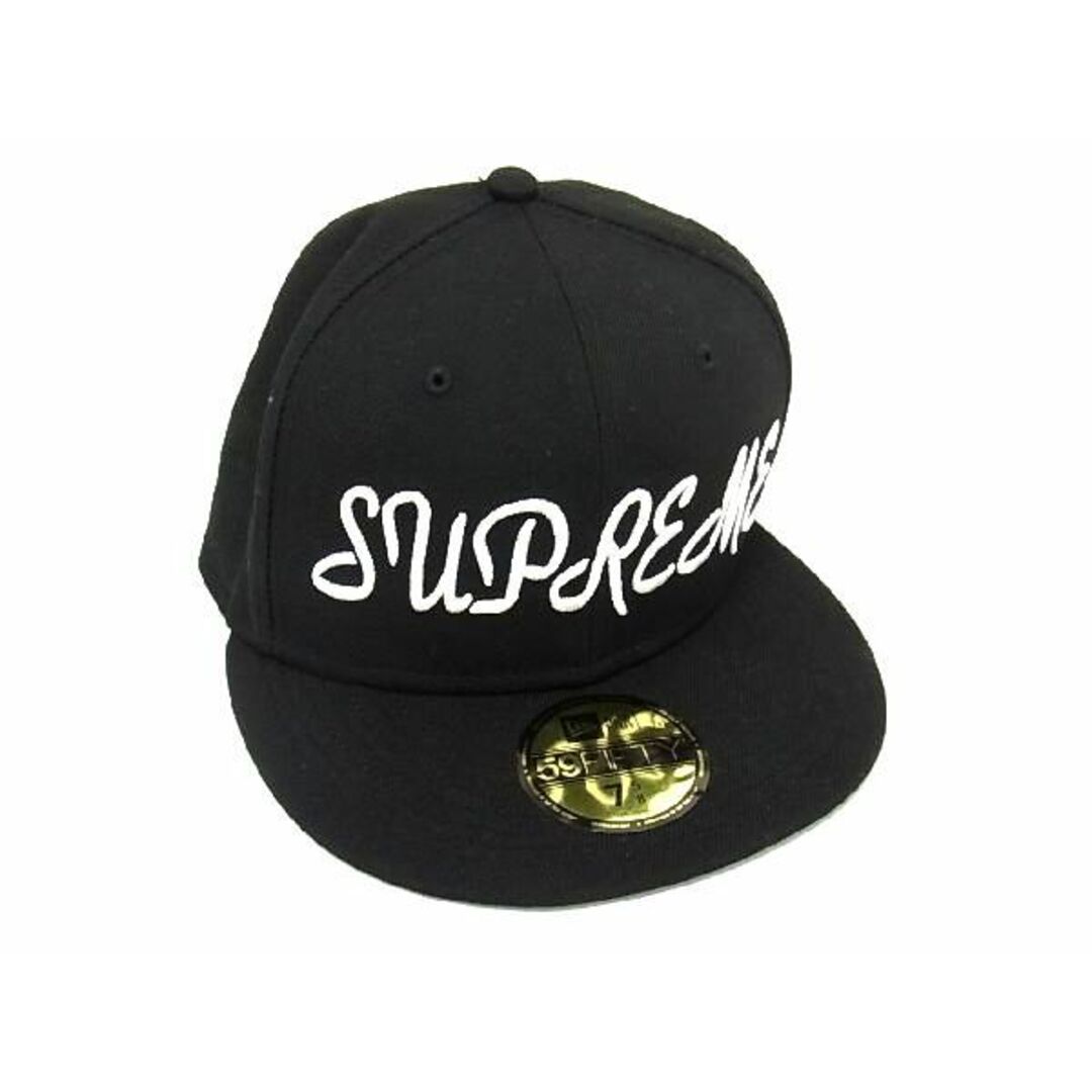 ■新品■未使用■ NEWERA ニューエラ Supreme シュプリーム ポリエステル ベースボールキャップ 帽子 メンズ ブラック系 AR5626