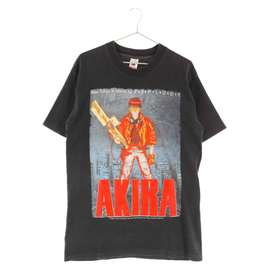 VINTAGE ヴィンテージ 80s～90s VINTAGE AKIRA 1988 EXPLODE FRUIT OF THE LOOM アキラ プリント半袖Tシャツ ブラック