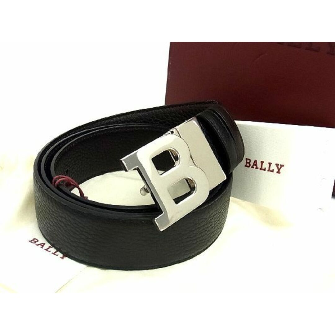 【未使用保管品】バリー　BALLY　ベルト　メンズ　ブラック